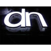 Stainless Steel Acrylic Front-Lit Channel Letters for Retail Facades