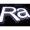 Stainless Steel Acrylic Front-Lit Channel Letters for Retail Facades