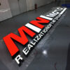 Stainless Steel Channel LED Frontlit Letters for Commercial Façades