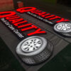 Stainless Steel Channel LED Frontlit Letters for Commercial Façades