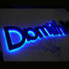 Stainless Steel LED Backlit Letters for Restaurant and Retail Signage