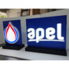 Stainless Steel LED Channel Car Logo Sign for Dealership Entrances