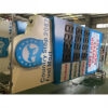 Stainless Steel LED Numeric Message Pylon for Roadside Commercial Sites