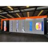 Stainless Steel LED Wayfinding Pylon Sign for Commercial Entrances