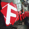 UV-Printed Acrylic LED Frontlit Letters for Interior Brand Walls