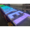 UV-Printed Acrylic LED Wall Sign with Stainless Steel Frame