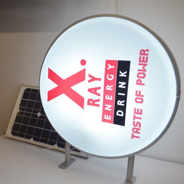 Vacuum-Formed Acrylic LED Light Box Sign for Outdoor Advertising