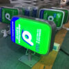 Vacuum-Formed Acrylic LED Logo Light Box for Commercial Storefront Branding