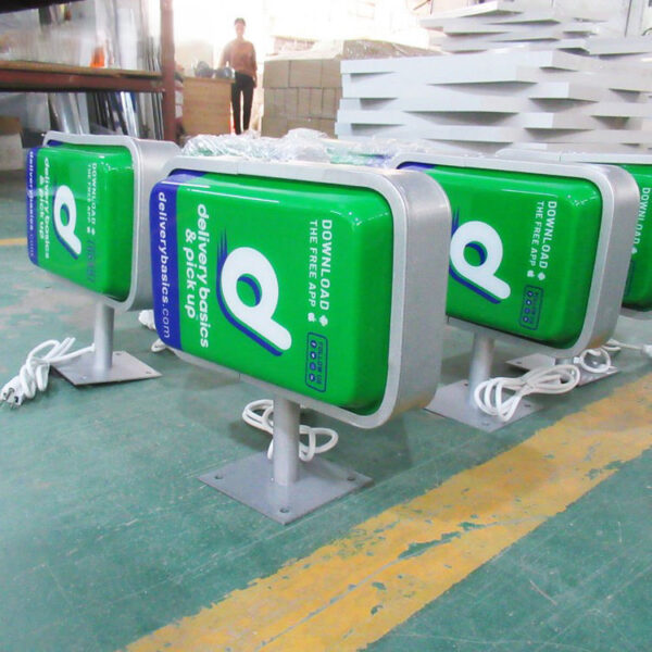 Vacuum-Formed Acrylic LED Logo Light Box for Commercial Storefront Branding