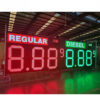 Wireless Digital Gas Price Sign with Segmented LED Numerals