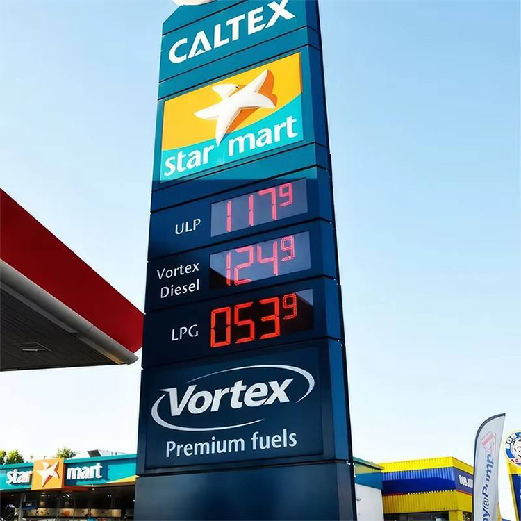 How LED Fuel Price Displays Work